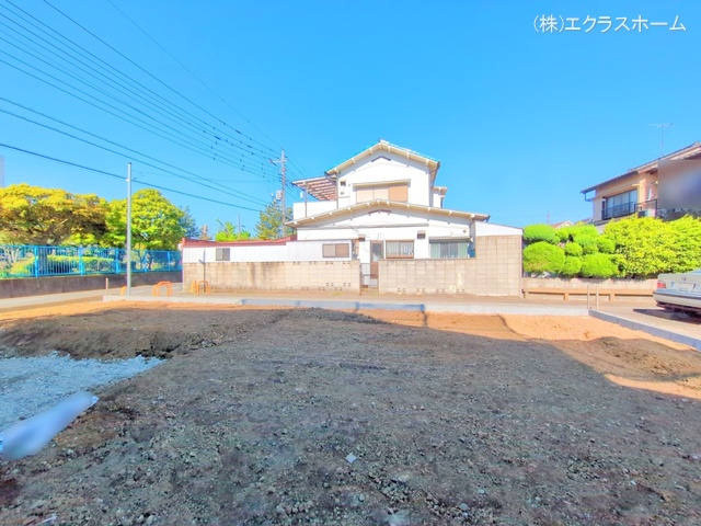 埼玉県春日部市備後東7丁目の新築戸建て更地・土地写真 2025年4月29日撮影