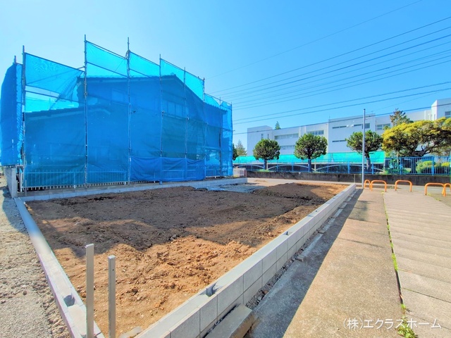 埼玉県春日部市備後東7丁目の新築戸建て更地・土地写真 2025年4月29日撮影