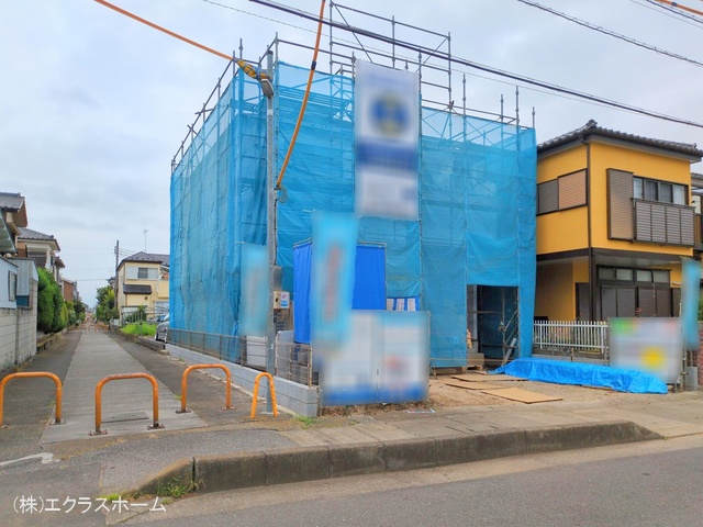 埼玉県春日部市備後東7丁目の新築戸建てシート写真 2025年6月23日撮影