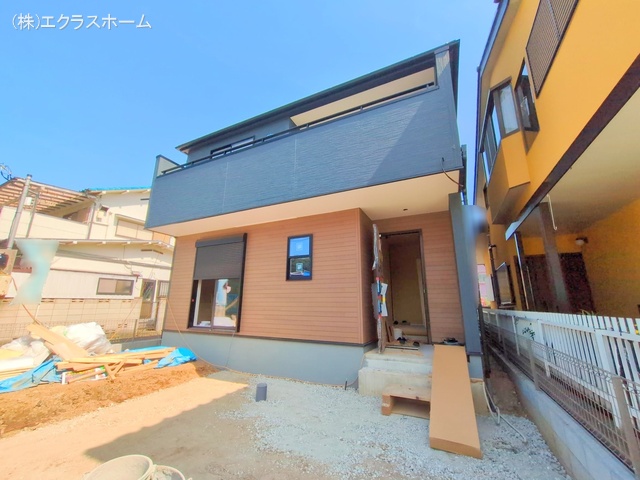 埼玉県春日部市備後東7丁目の新築戸建て外構写真 2025年7月27日撮影