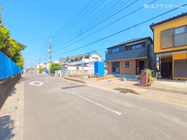 埼玉県春日部市備後東7丁目の新築戸建て外構写真 2025年7月27日撮影