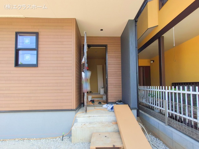 埼玉県春日部市備後東7丁目の新築戸建て外構写真 2025年7月27日撮影