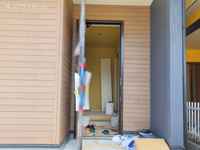 埼玉県春日部市備後東7丁目の新築戸建て外構写真 2025年7月27日撮影