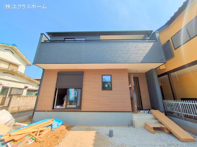 埼玉県春日部市備後東7丁目の新築戸建て外構写真 2025年7月27日撮影