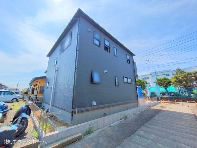 埼玉県春日部市備後東7丁目の新築戸建て外構写真 2025年7月27日撮影
