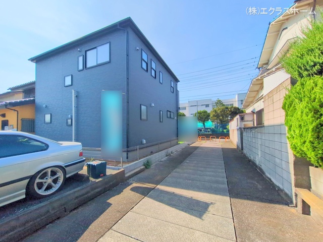 埼玉県春日部市備後東7丁目の新築戸建て完成写真 2025年8月20日撮影