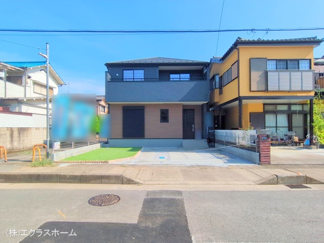 埼玉県春日部市備後東7丁目の新築戸建て完成写真 2025年8月20日撮影