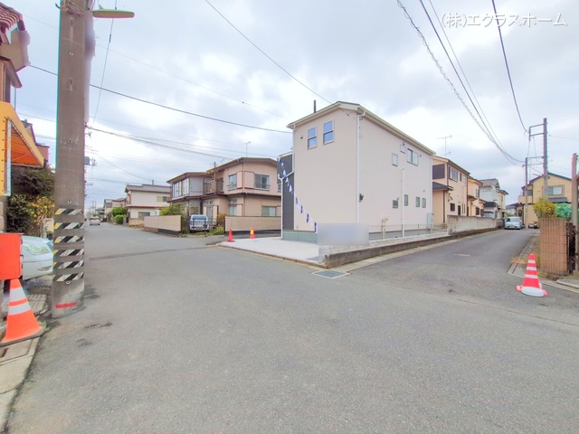 埼玉県春日部市大枝の新築戸建て完成写真 2025年10月14日撮影