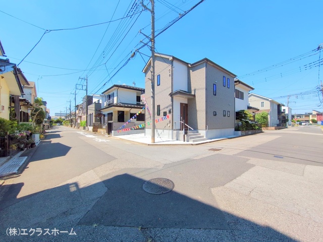 埼玉県春日部市増富の新築戸建て完成写真 2025年7月28日撮影