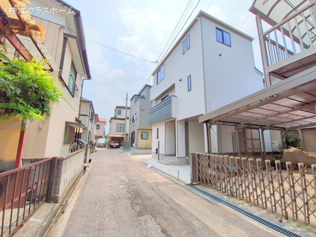 埼玉県春日部市南3丁目の新築戸建て完成写真 2025年7月8日撮影