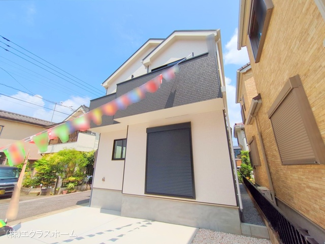 埼玉県春日部市備後西３丁目の新築戸建て完成写真 2025年7月9日撮影