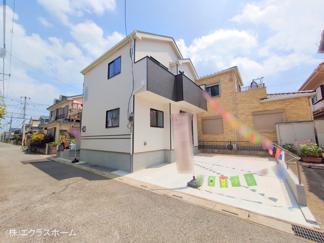 埼玉県春日部市備後西３丁目の新築戸建て完成写真 2025年7月9日撮影