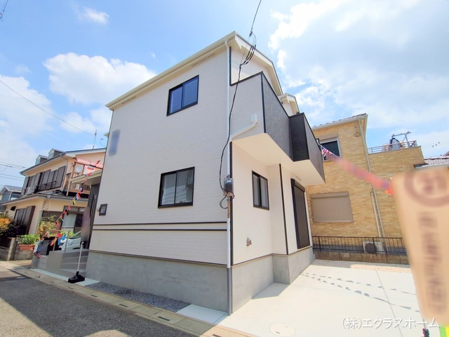 埼玉県春日部市備後西３丁目の新築戸建て完成写真 2025年7月9日撮影