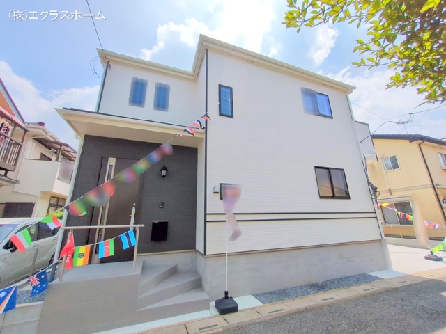 埼玉県春日部市備後西３丁目の新築戸建て完成写真 2025年7月9日撮影