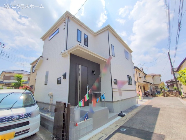 埼玉県春日部市備後西３丁目の新築戸建て完成写真 2025年7月9日撮影