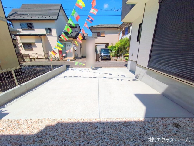 埼玉県春日部市備後西３丁目の新築戸建て完成写真 2025年7月28日撮影
