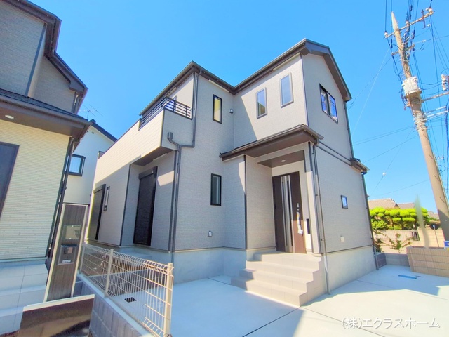 埼玉県春日部市藤塚の新築戸建て完成写真 2025年10月1日撮影