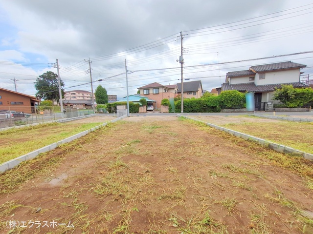 埼玉県春日部市下蛭田の新築戸建て更地・土地写真 2025年7月15日撮影