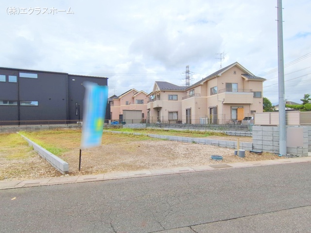 埼玉県春日部市下蛭田の新築戸建て更地・土地写真 2025年7月15日撮影
