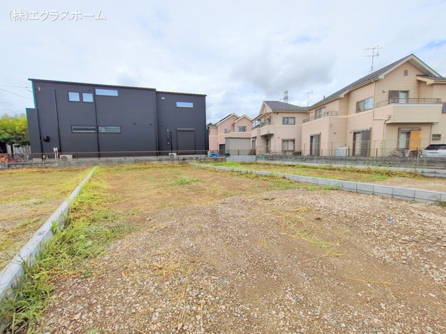 埼玉県春日部市下蛭田の新築戸建て更地・土地写真 2025年7月15日撮影