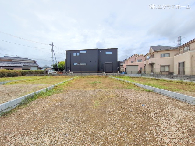 埼玉県春日部市下蛭田の新築戸建て更地・土地写真 2025年7月15日撮影