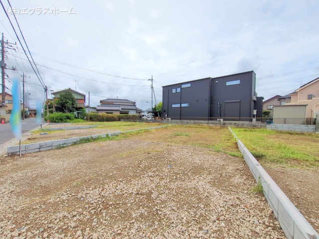 埼玉県春日部市下蛭田の新築戸建て更地・土地写真 2025年7月15日撮影