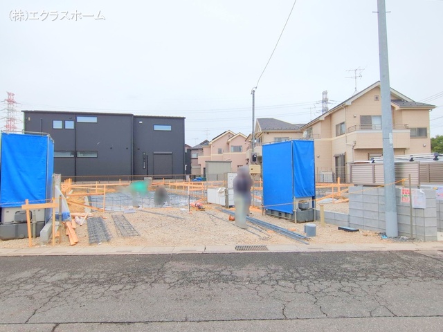 埼玉県春日部市下蛭田の新築戸建て基礎写真 2025年7月31日撮影