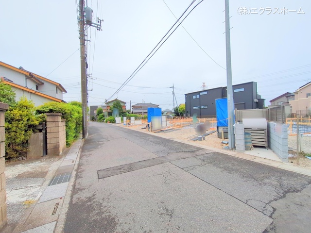 埼玉県春日部市下蛭田の新築戸建て基礎写真 2025年7月31日撮影
