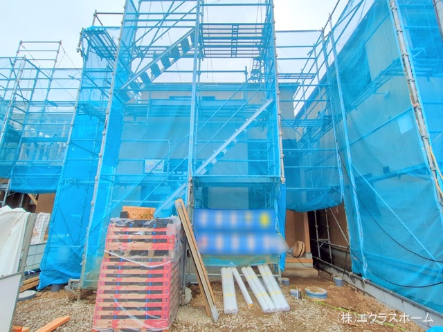 埼玉県春日部市下蛭田の新築戸建て上棟写真 2025年9月3日撮影