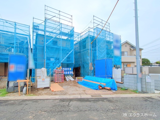 埼玉県春日部市下蛭田の新築戸建て上棟写真 2025年9月3日撮影