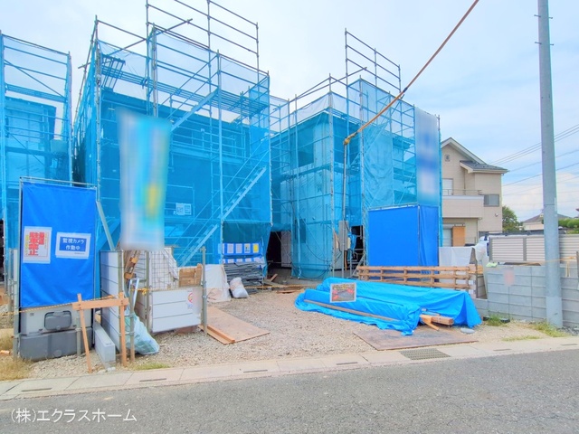 埼玉県春日部市下蛭田の新築戸建てシート写真 2025年9月17日撮影