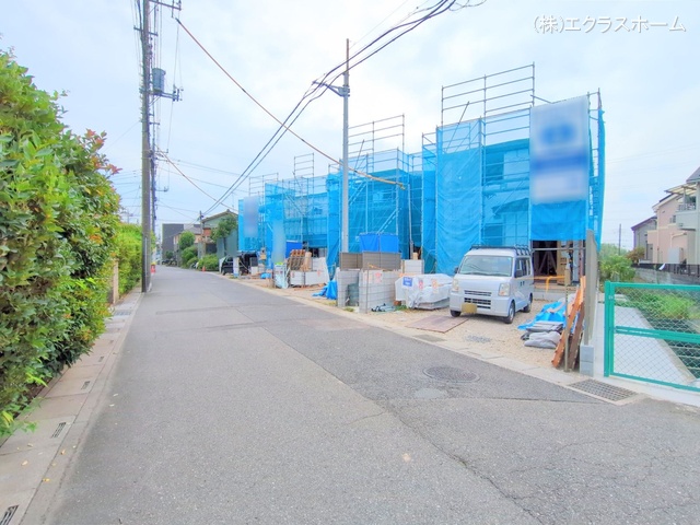 埼玉県春日部市下蛭田の新築戸建てシート写真 2025年9月17日撮影