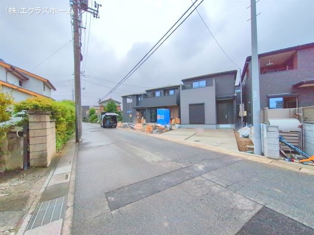 埼玉県春日部市下蛭田の新築戸建て外構写真 2025年10月15日撮影
