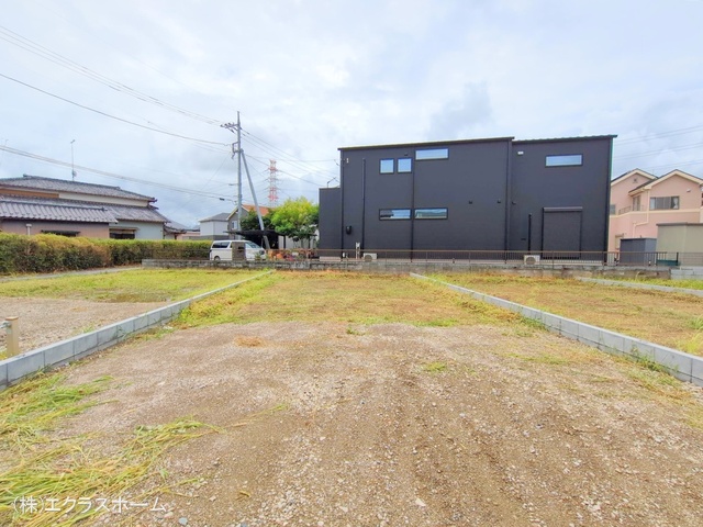 埼玉県春日部市下蛭田の新築戸建て更地・土地写真 2025年7月15日撮影