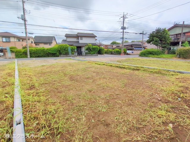 埼玉県春日部市下蛭田の新築戸建て更地・土地写真 2025年7月15日撮影