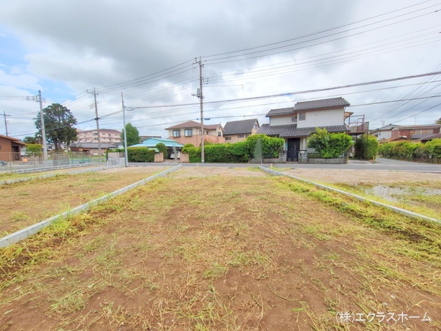 埼玉県春日部市下蛭田の新築戸建て更地・土地写真 2025年7月15日撮影