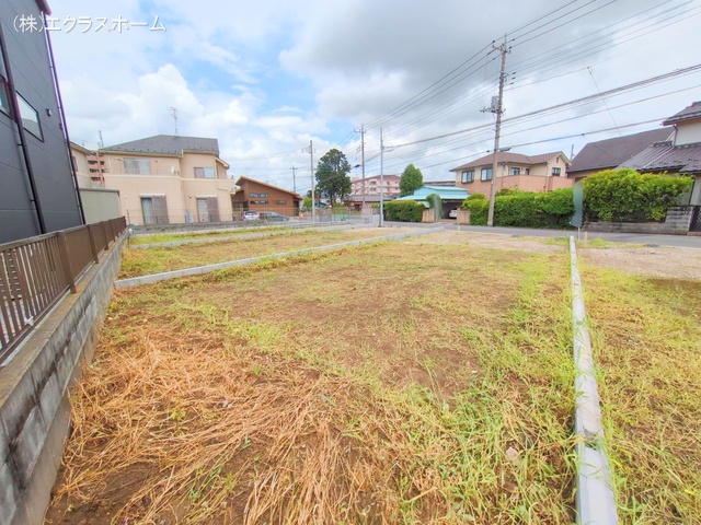 埼玉県春日部市下蛭田の新築戸建て更地・土地写真 2025年7月15日撮影