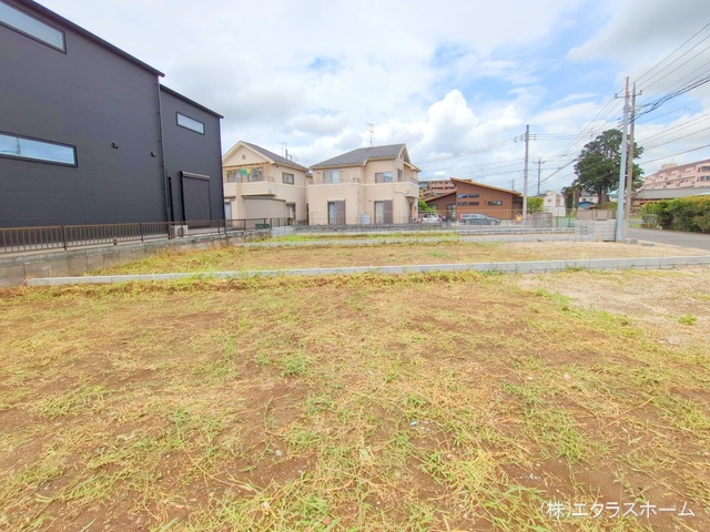 埼玉県春日部市下蛭田の新築戸建て更地・土地写真 2025年7月15日撮影