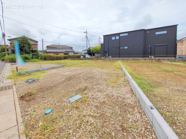 埼玉県春日部市下蛭田の新築戸建て更地・土地写真 2025年7月15日撮影