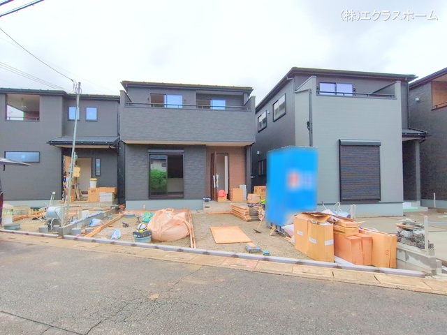 埼玉県春日部市下蛭田の新築戸建て外構写真 2025年10月15日撮影