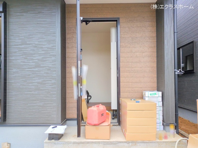埼玉県春日部市下蛭田の新築戸建て外構写真 2025年10月15日撮影