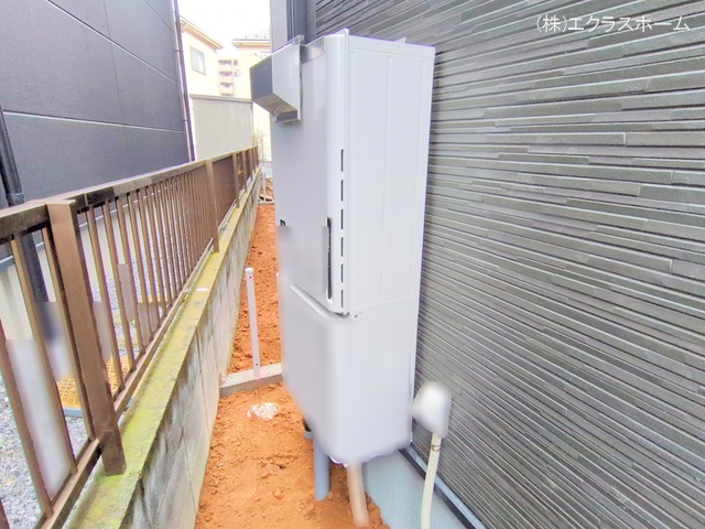 埼玉県春日部市下蛭田の新築戸建て外構写真 2025年10月15日撮影