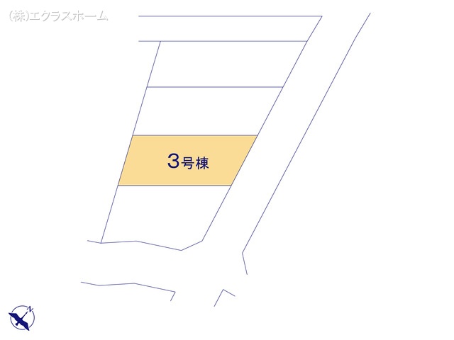 埼玉県春日部市下蛭田の新築戸建て全体区画図 ※図面と異なる場合は現況を優先