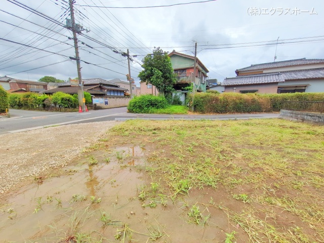 埼玉県春日部市下蛭田の新築戸建て更地・土地写真 2025年7月15日撮影