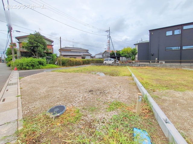 埼玉県春日部市下蛭田の新築戸建て更地・土地写真 2025年7月15日撮影