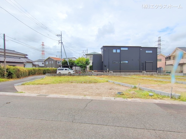 埼玉県春日部市下蛭田の新築戸建て更地・土地写真 2025年7月15日撮影