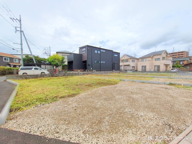 埼玉県春日部市下蛭田の新築戸建て更地・土地写真 2025年7月15日撮影