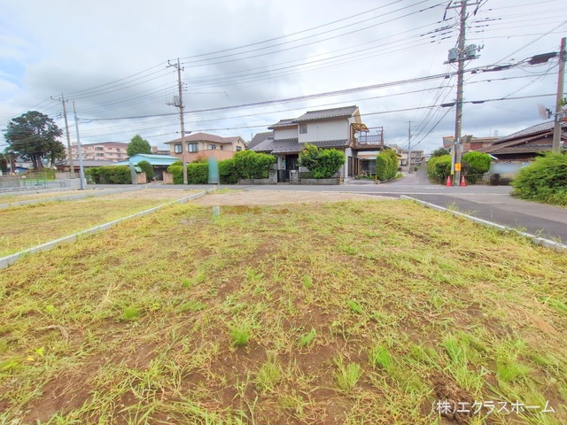 埼玉県春日部市下蛭田の新築戸建て更地・土地写真 2025年7月15日撮影