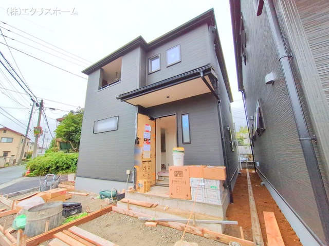 埼玉県春日部市下蛭田の新築戸建て外構写真 2025年10月15日撮影