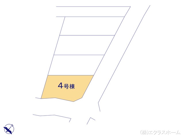 埼玉県春日部市下蛭田の新築戸建て全体区画図 ※図面と異なる場合は現況を優先